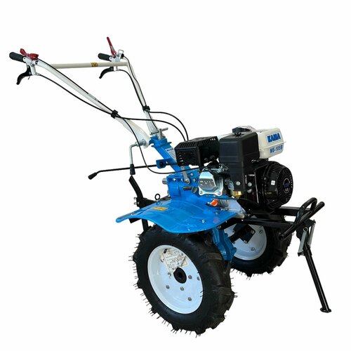 Мотоблок с дисковым сцеплением Кама МБ-105B PRO 8л с3впер1наз с ВОМ колеса 4x10фрезышестеренчатый редуктор 273759₽