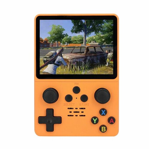 Портативная игровая консоль R35S, оранжевый screen lens cover for nintendo gameboy game boy for nintendo gameboy