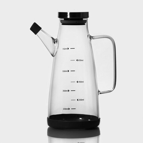 Бутыль стеклянная для соуса и масла Мадлен 750 мл 9616207 см 1497₽