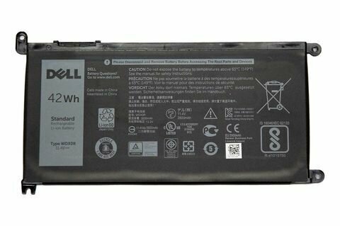 Аккумулятор для Dell 15-5568 ORG (WDX0R), 3500mAh, 11.4V