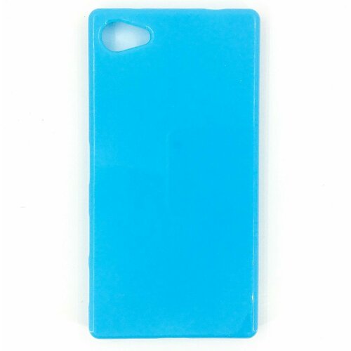 Силиконовый чехол для Sony Xperia Z5 Compact (голубой)