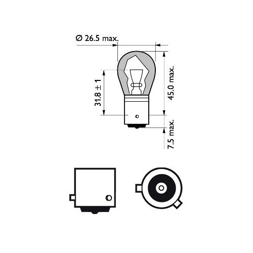 Автолампа накаливания Philips - фото №10