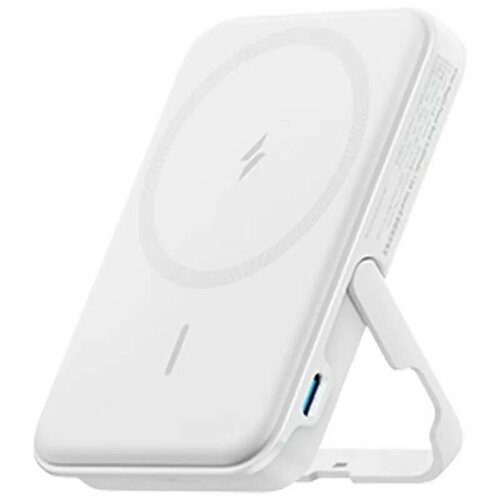 Повербанк с подставкой Anker MagGo MageSafe 5000mAh 75W - White 5300₽