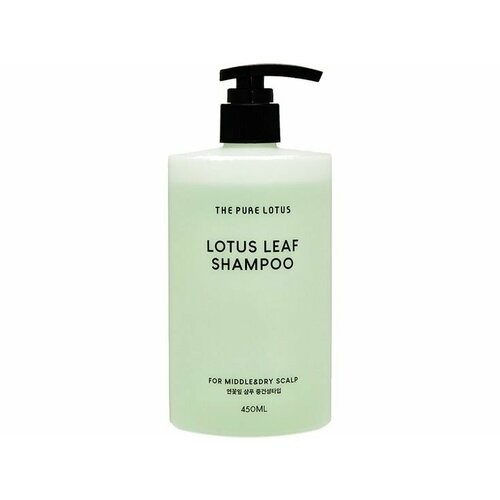 Шампунь для чувствительной и сухой кожи головы THE PURE LOTUS Lotus Leaf Shampoo for Middle & Dry scalp
