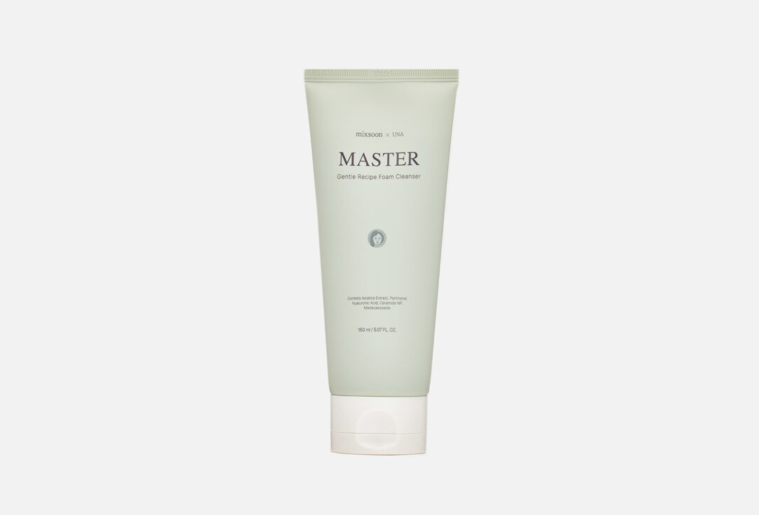 Мягкая пенка для умывания Mixsoon, MASTER Gentle Recipe Foam Cleanser 150мл