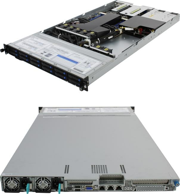 Сервер Никс aS9600a/pro1U S930D1Fa EPYC 7313/128 ГБ/Aspeed AST2600
