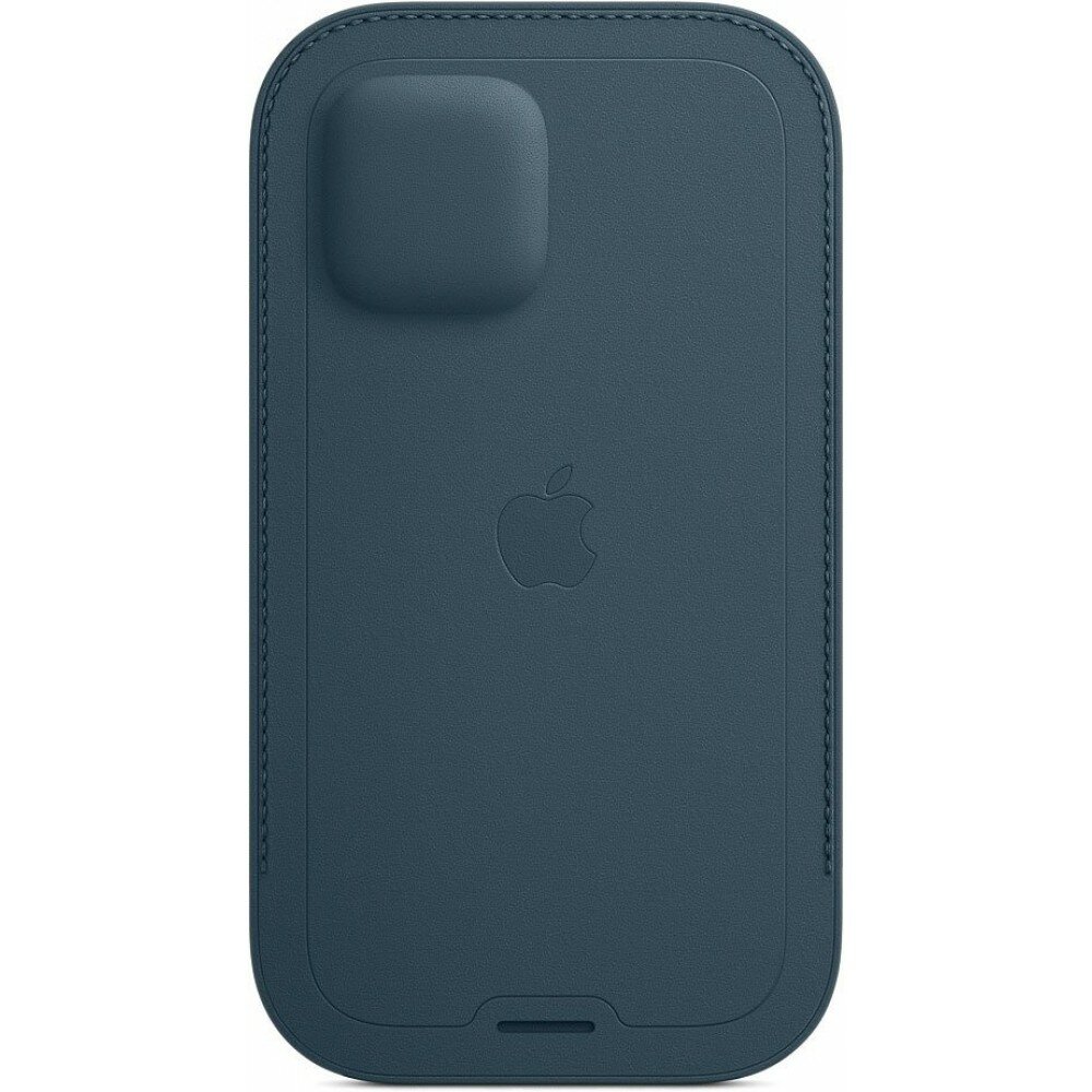 Чехол (футляр) APPLE Leather Sleeve with MagSafe, для Apple iPhone 12/12 Pro, золотисто-коричневый [mhyc3ze/a] - фото №6