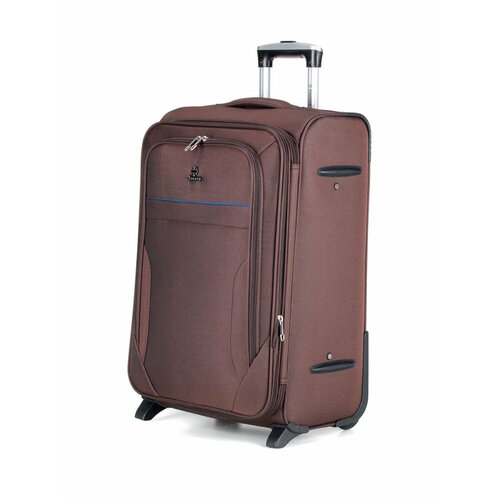 Умный чемодан 4 ROADS Ch0312, 111 л, размер L, коричневый