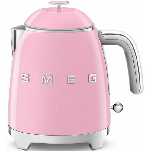 Чайник электрический SMEG KLF05PKEU, розовый чайник smeg klf05pkeu розовый 0 8л 1400 вт металл пластик