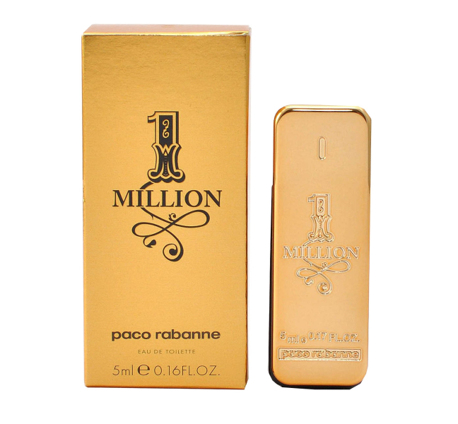 Paco Rabanne men 1 Million Туалетная вода 5 мл. mini