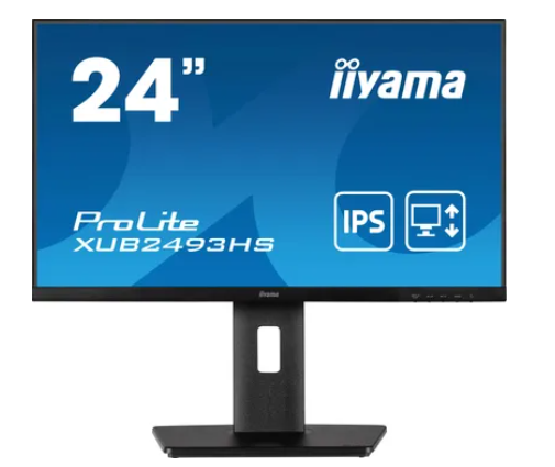 Монитор Iiyama 23.8" XUB2493HS-B5 IPS FHD черный 1920x1080 75Hz