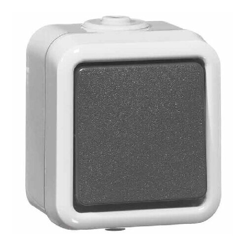 Серийный выключатель поверхностного монтажа серый D 625 WAB Peha 00300511 4010105300512 9354₽