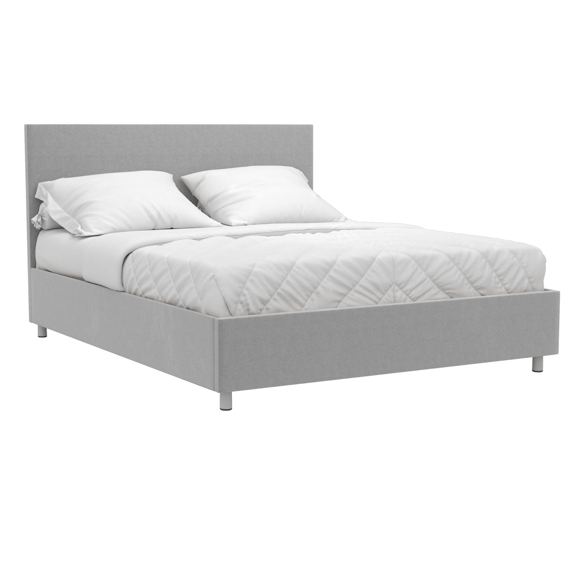 фото Кровать с ПМ 200*160 Askona Бэлла ткань Casanova Grey