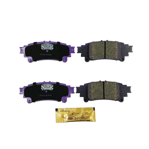 Колодки тормозные задние дисковые комплект Toyota Lexus, NIBK PN1846 (1 шт.)
