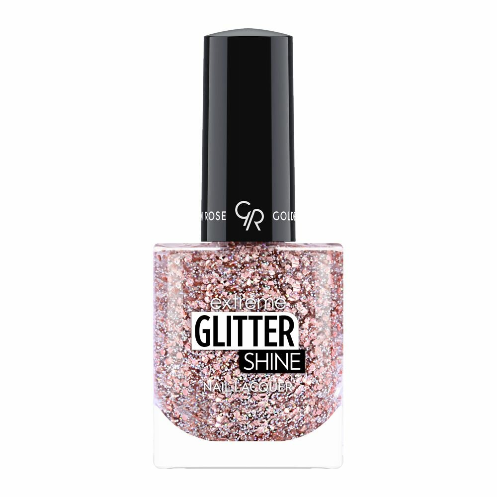 Golden Rose Гель-лак для ногтей EXTREME GEL SHINE Glitter, 10,2 мл