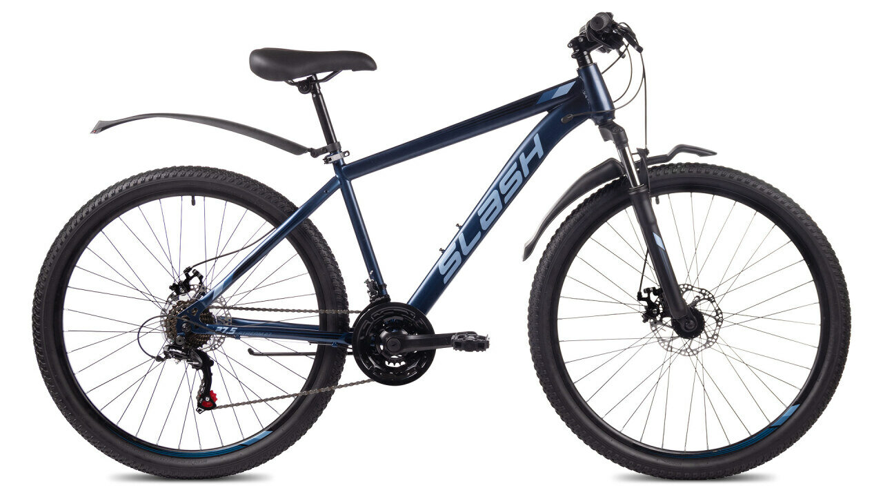 Горный велосипед Slash Stream 27.5 (2024) 17" Синий (160-172 см)