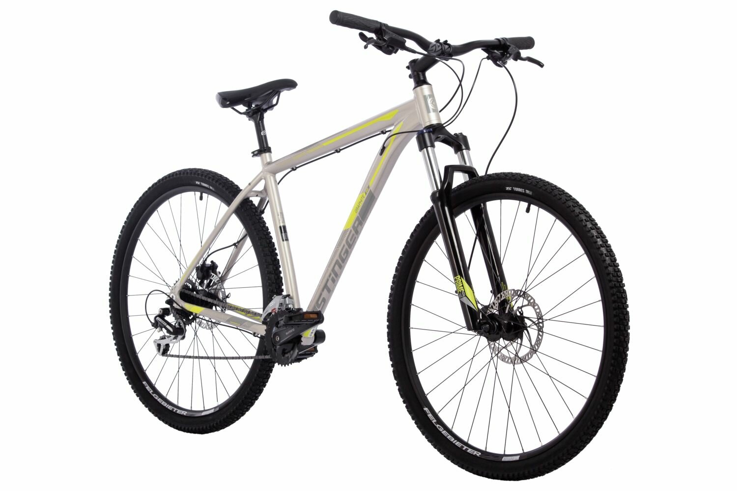 Велосипед горный Stinger Graphite Evo 29" 18" 16 (2x8) ск. серый 29AHD. GRAPHEVO.18GR4 2023