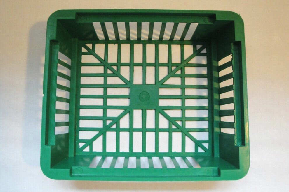 фото Корзина для луковичных, квадратная 20*25 см.