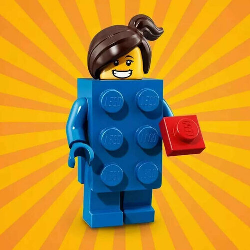 LEGO Minifigures 71021-3 Девочка в костюме кубика Лего минифигурка веном в костюме железного человека с щупальцами совместимая с лего