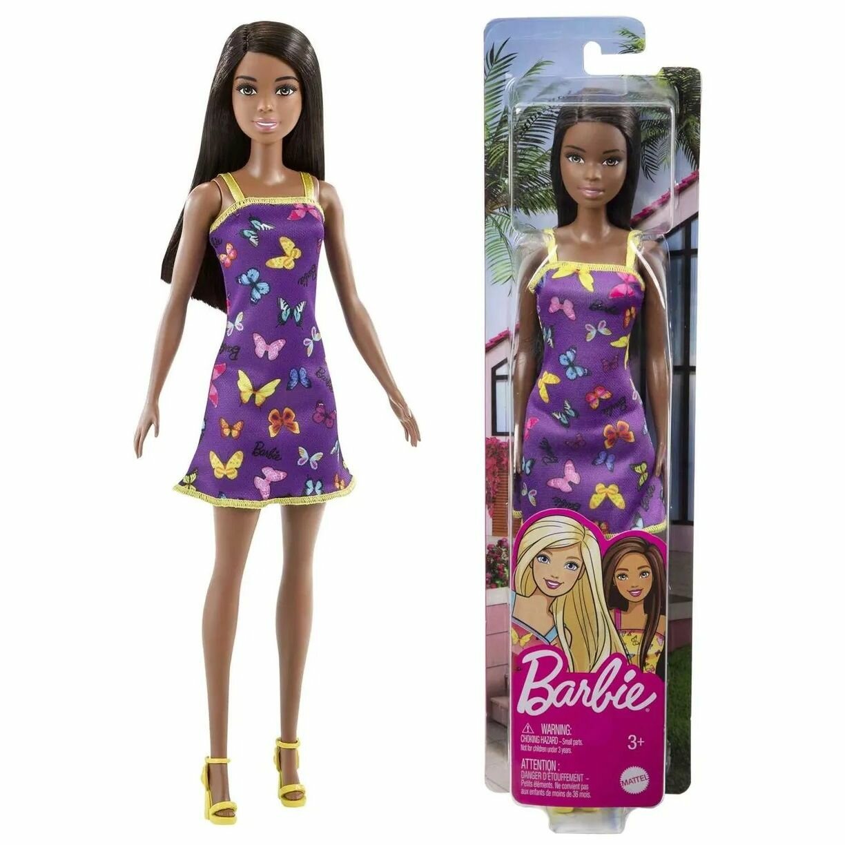 Кукла Barbie T7439 в платье