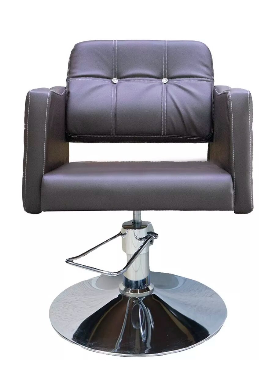 Парикмахерское кресло "А01 NEW" основание диск. — фото 1