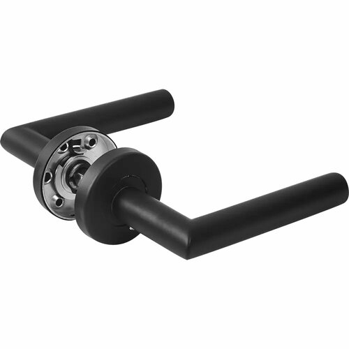 Дверные ручки Inspire Sara алюминий без запирания цвет черный матовый 3259₽