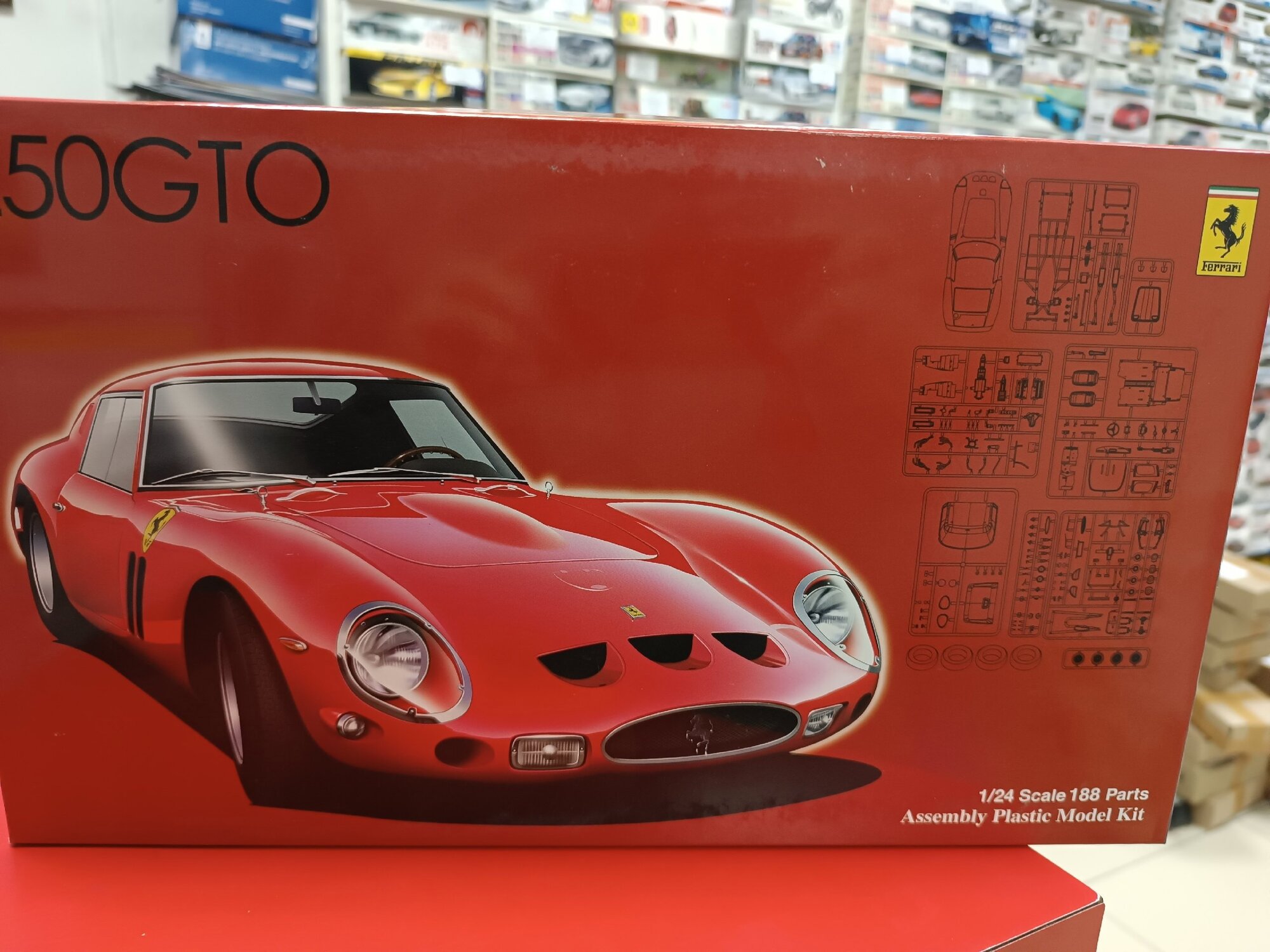 FU12337 Ferrari 250 GTO Fujimi 1:24 Сборная модель автомобиля