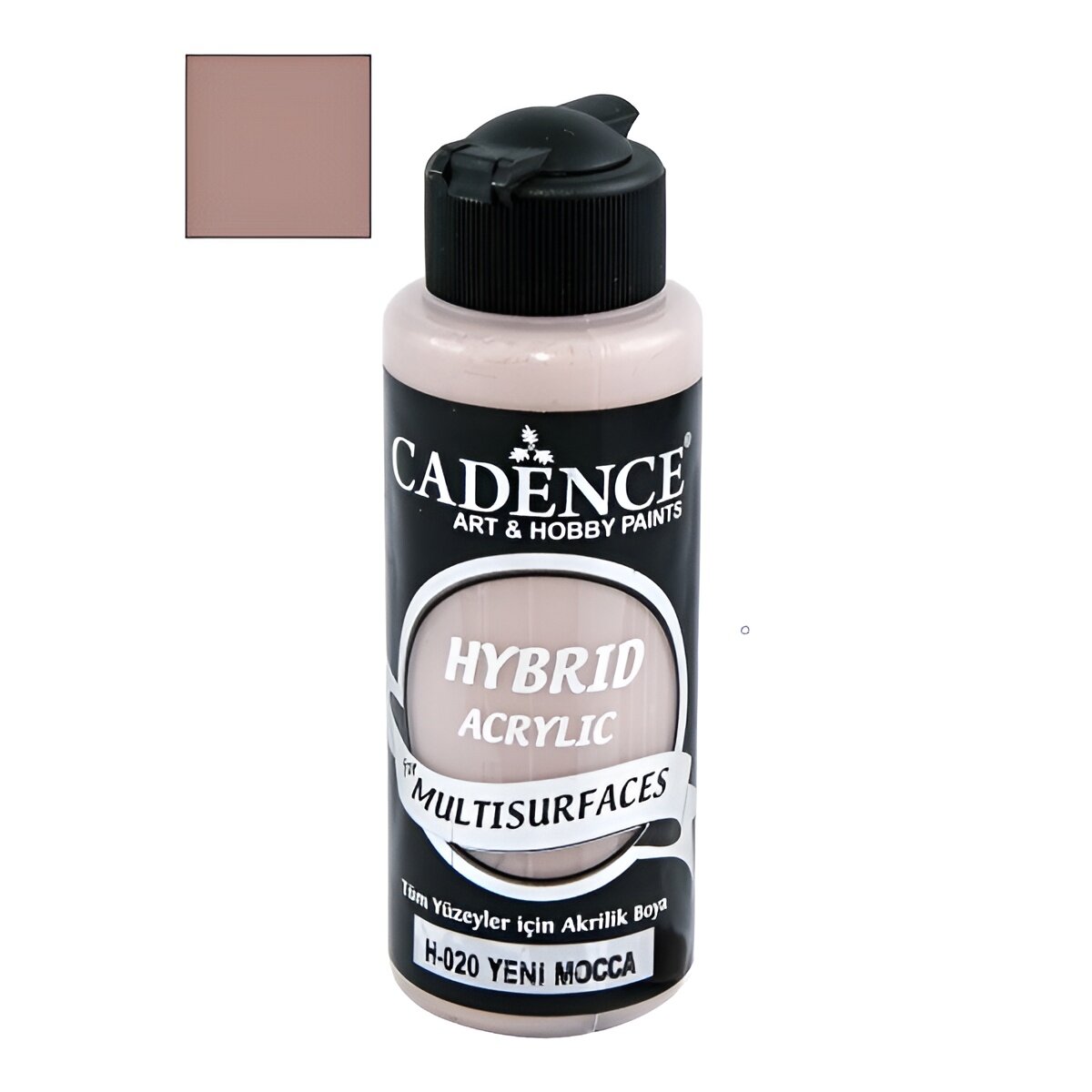 Акриловая краска Cadence Hybrid Acrylic Paint, 120 ml. New Mocca H-020