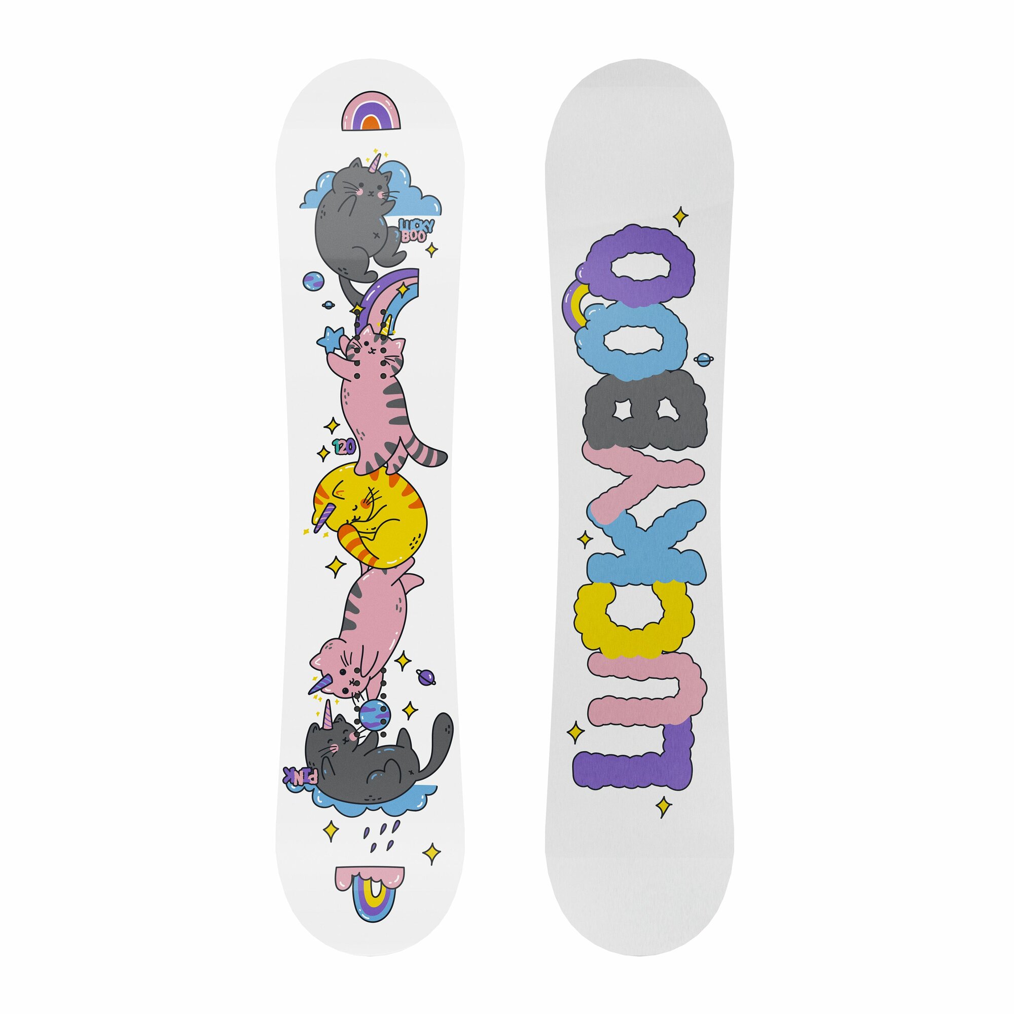 Сноуборд LUCKYBOO - PINK 24/25