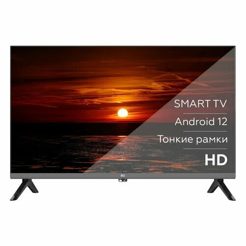 24 Телевизор BQ 24FS34B HD черный смарт ТВ Android 11690₽