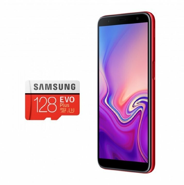 Карта памяти 128Gb - Samsung Micro Secure Digital XC EVO Plus Class10 MB-MC128HA/RU с переходником под SD — фото 1