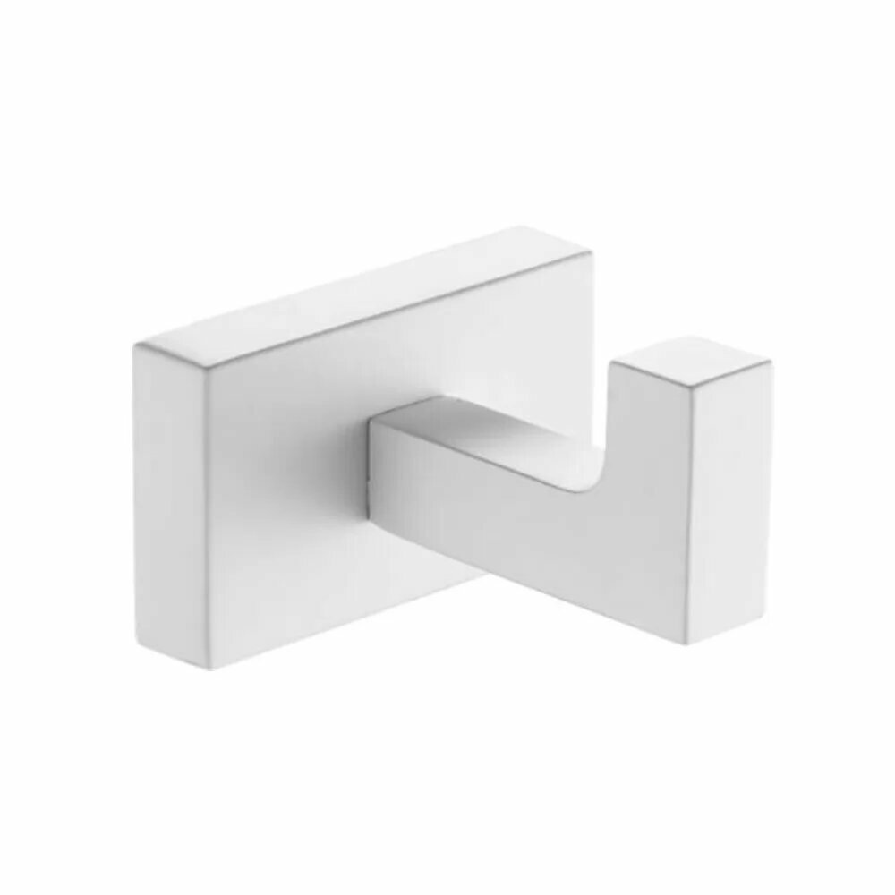 Крючок одинарный для полотенца из металлаV5001-F c цветом белый от бренда Vieir