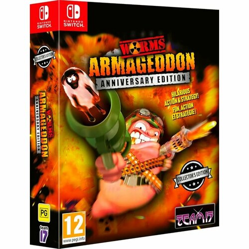 Игра Worms Armageddon Anniversary Edition Collectors Edition русские субтитры для Nintendo Switch 10100₽