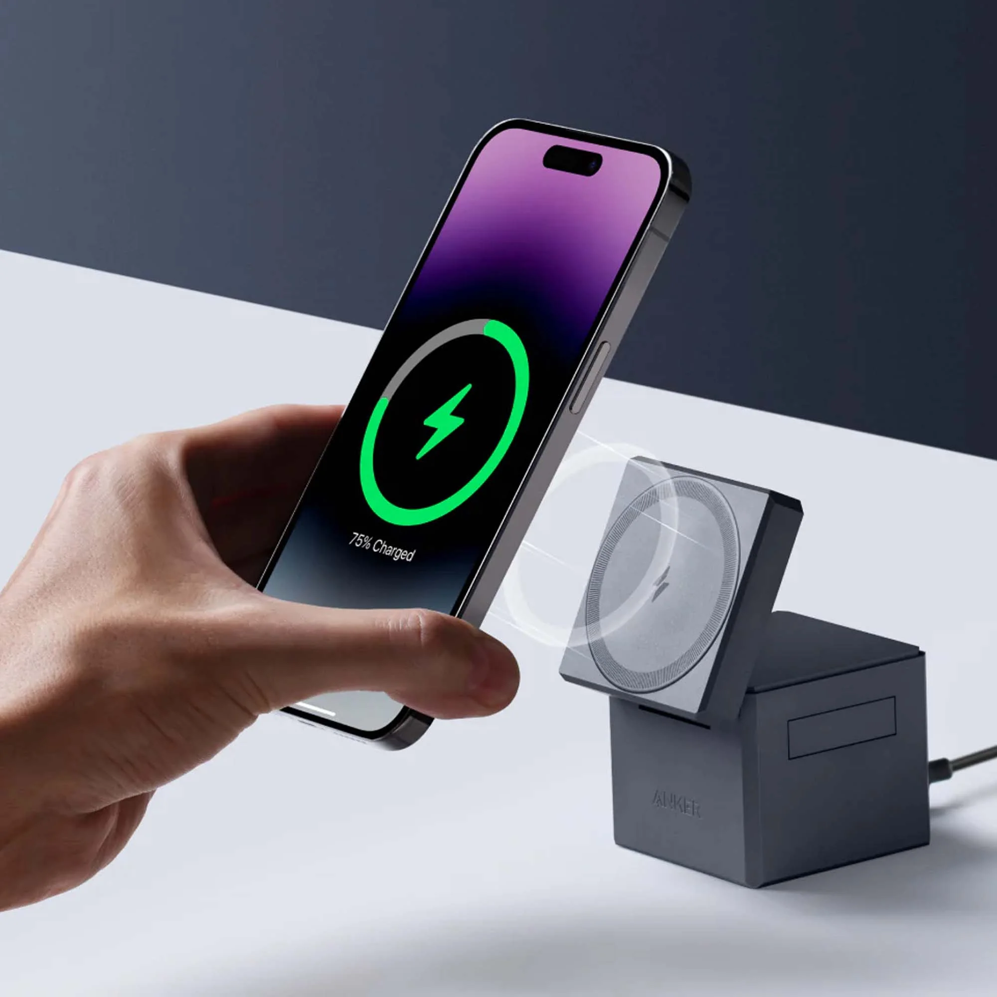 Anker 3-in-1 Cube (Y1811) black беспроводная зарядка для apple