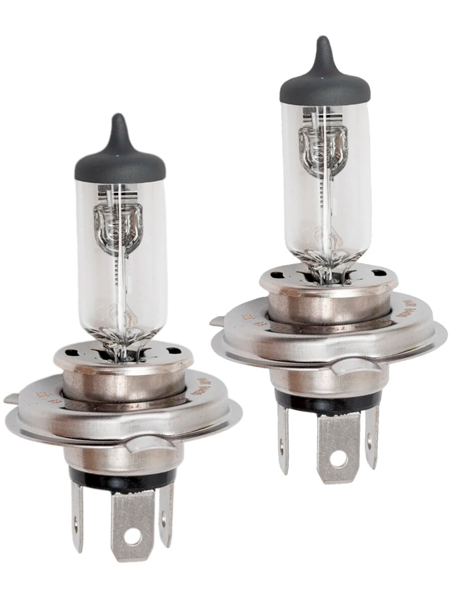 2 шт Лампочки H4 24V 75/70W P43t ближний, дальний свет