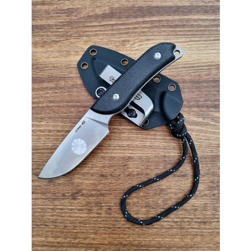 Туристический нож Gentleman Sting Black EDC, D2, Микарта,120 г
