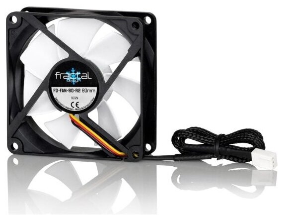 Вентилятор для корпуса FRACTAL DESIGN Silent Series R2 80mm FD-FAN-SSR2-80