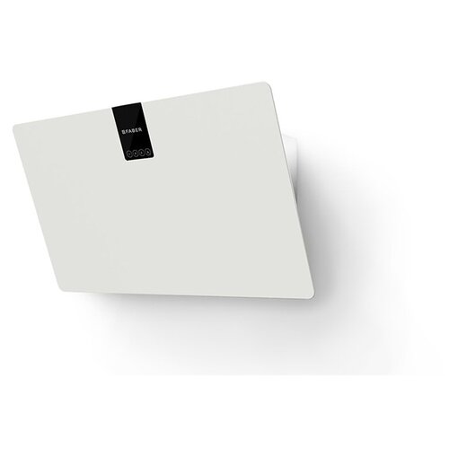 Наклонная вытяжка Faber Soft edge bianco kos A80, цвет корпуса белый, цвет окантовки/панели белый