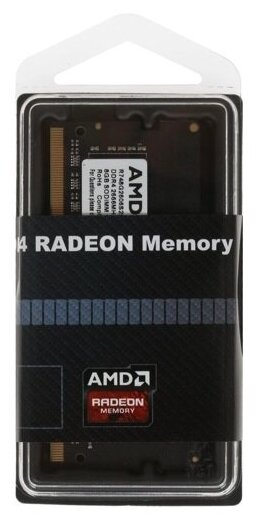Оперативная память Amd SO-DIMM DDR4 8Gb 2666MHz pc-21300 (R748G2606S2S-UO) оем