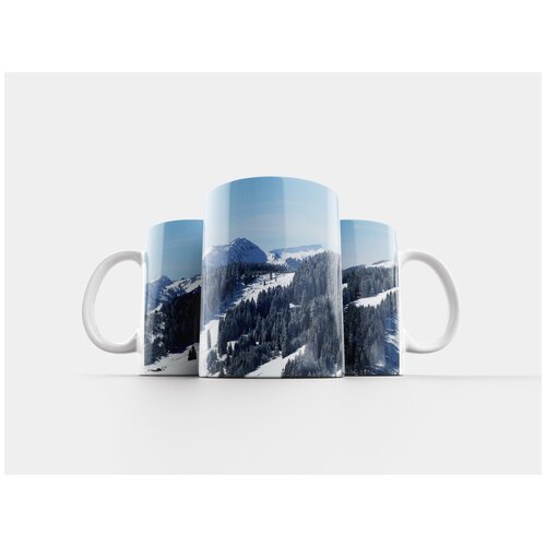 фото Кружка "allgäu, зима, снег" 320 мл lotsprints