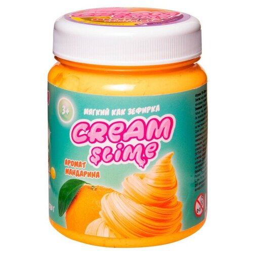 Слайм Slime Cream-Slime с ароматом мандарина 250g SF02-K