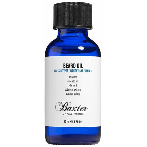 Baxter Of California Beard Oil - Масло для бороды 30 мл baxter of california крем для лица super shape 50 мл