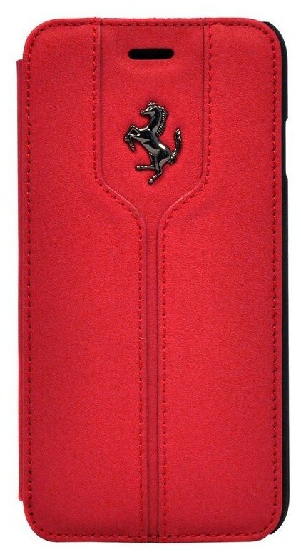 Чехол-книжка для iPhone 6/6S Montecarlo Booktype Red Ferrari FEMTFLBKP6RE