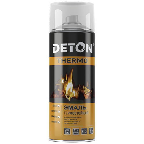 Deton Thermo 400°С, белый, матовая, 520 мл, 1 шт.