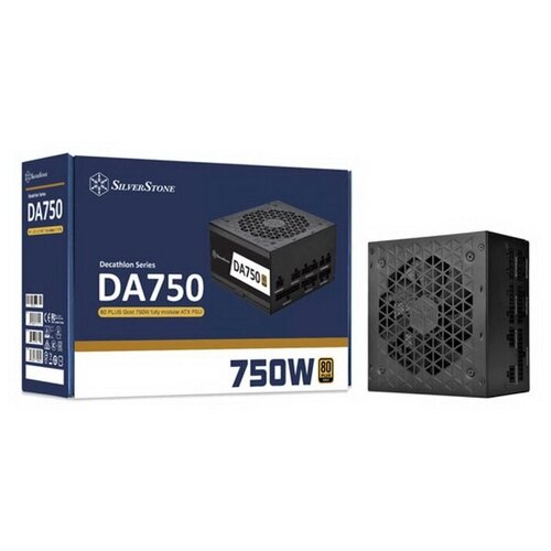 Блок питания Silverstone SST-AX0750MCGD-A 750W, 80 PLUS Gold, Full Modular, 1*12V, 120mm FAN 18dBa, RTL