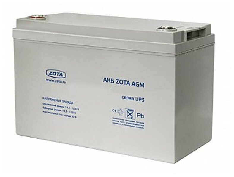 Аккумуляторные батареи ZOTA AGM 200-12