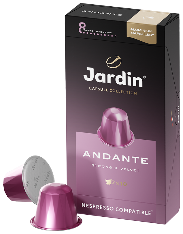 Jardin    Andante 5*10  Nespresso