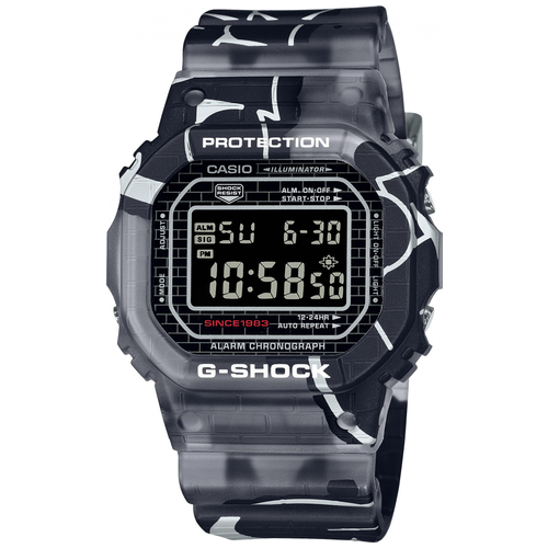 наручные часы casio наручные часы casio dw 6900y 9er желтый Наручные часы CASIO G-Shock, серый, черный