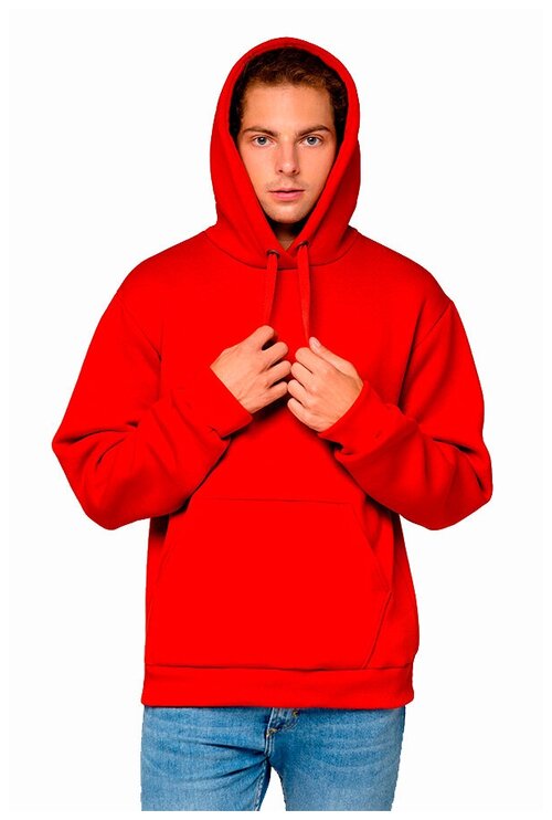 Магазин Толстовок Premium Hoodie Red Unisex Man, Размер Unisex 54 / 2XL Unisex