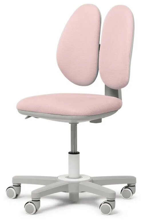 Компьютерное кресло FUNDESK Mente без подлокотников детское, обивка: текстиль, цвет: розовый